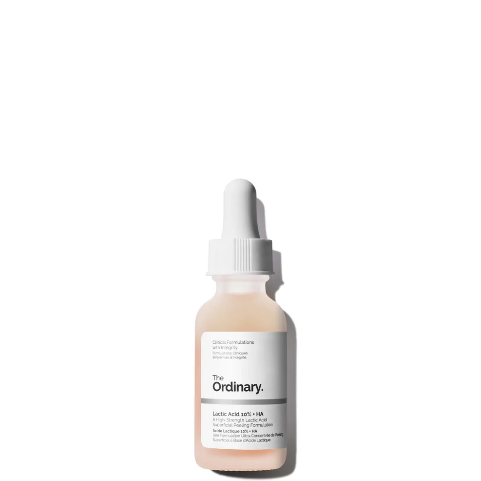 The Ordinary Lactic Acid 10% + HA 2% Superficial Peeling Formulation preparat z kwasem mlekowym i hialuronowym 30 ml Zdjęcie 1