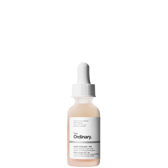 The Ordinary Lactic Acid 10% + HA 2% Superficial Peeling Formulation preparat z kwasem mlekowym i hialuronowym 30 ml