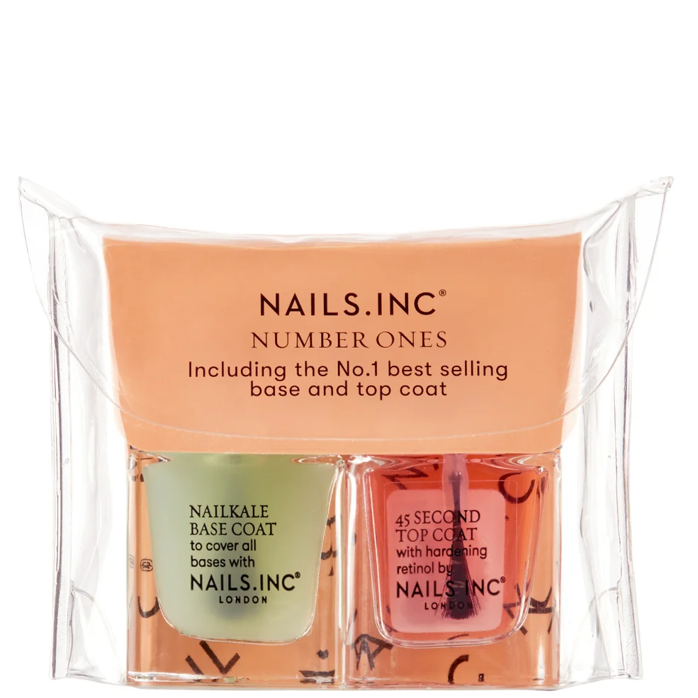 nails inc. Number 1's Base and Top Coat Duo 2 x 5ml Zdjęcie 1
