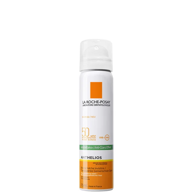 La Roche-Posay Anthelios Anti-Shine Sun Protection Invisible SPF50+ Face Mist przeciwsłoneczna mgiełka do twarzy 75 ml