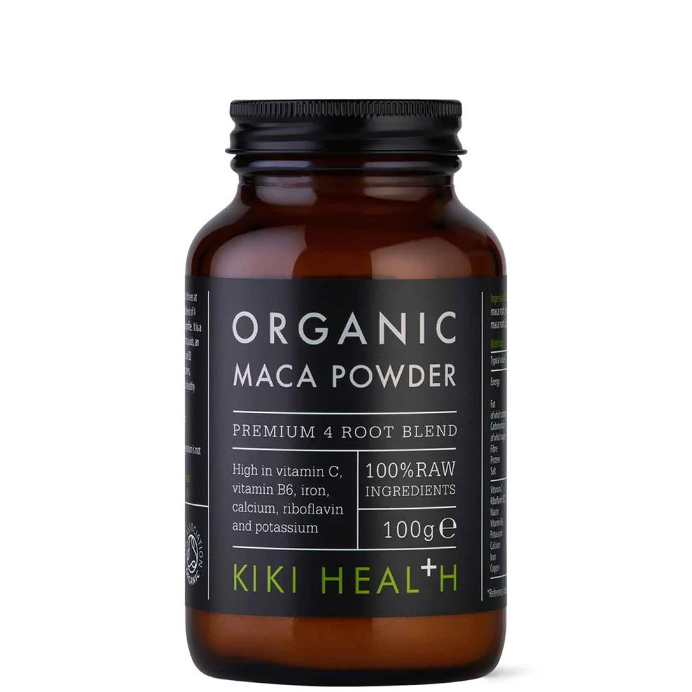 KIKI Health Organic Maca Powder sproszkowany korzeń maca 100 g Zdjęcie 1