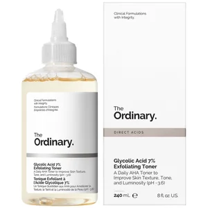 The Ordinary Glycolic Acid 7% Exfoliating Toner tonik z kwasem glikolowym 240 ml - Size 240ml