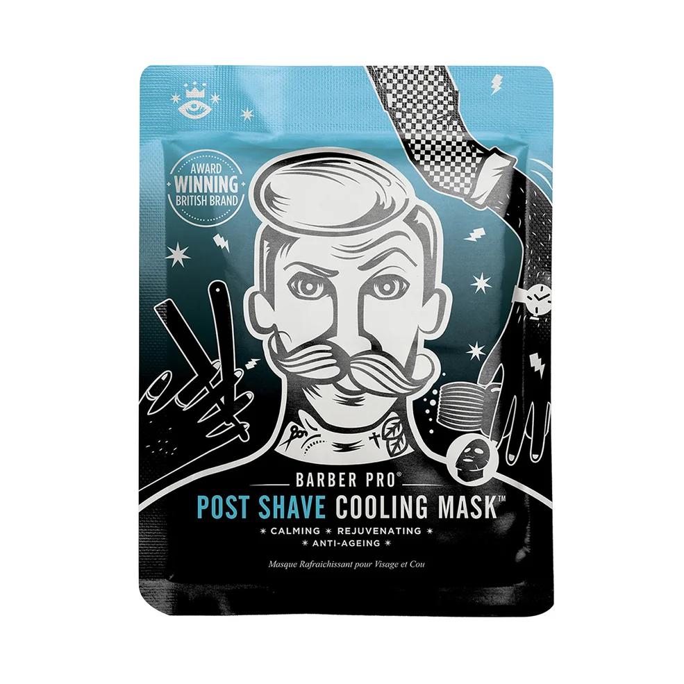 BARBER PRO Post Shave Cooling Mask with Anti-Ageing Collagen Zdjęcie 1