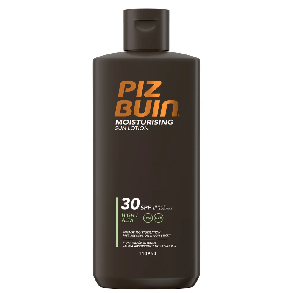 Piz Buin Moisturising Sun Lotion balsam nawilżający z wysokim filtrem przeciwsłonecznym SPF 30 200 ml Zdjęcie 1