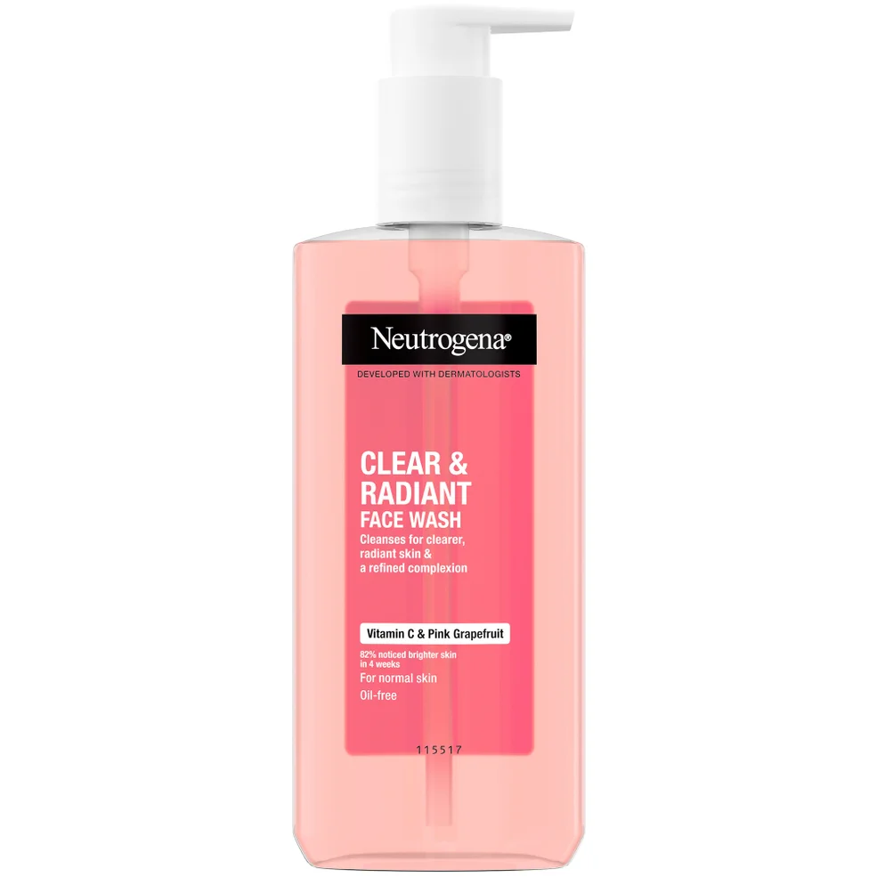 Neutrogena Visibly Clear Pink Grapefruit Facial Wash płyn do mycia twarzy z różowym grejpfrutem 200 ml Zdjęcie 1