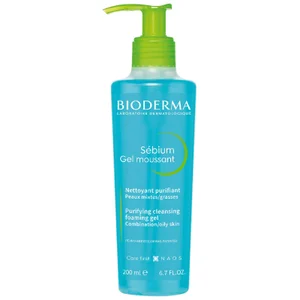 Bioderma Sébium Purifying Foaming Gel Oily to Blemish-Prone Skin żel oczyszczający do skóry podatnej na wypryski 200 ml - Size 200ml