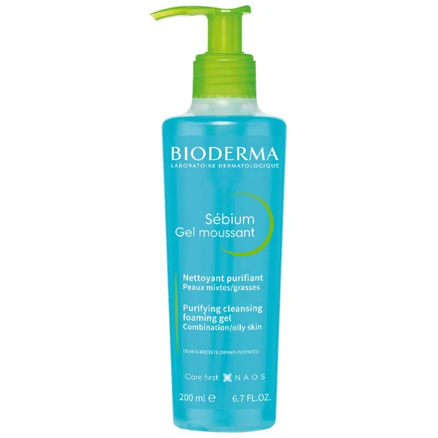 Bioderma Sébium Purifying Foaming Gel Oily to Blemish-Prone Skin żel oczyszczający do skóry podatnej na wypryski 200 ml