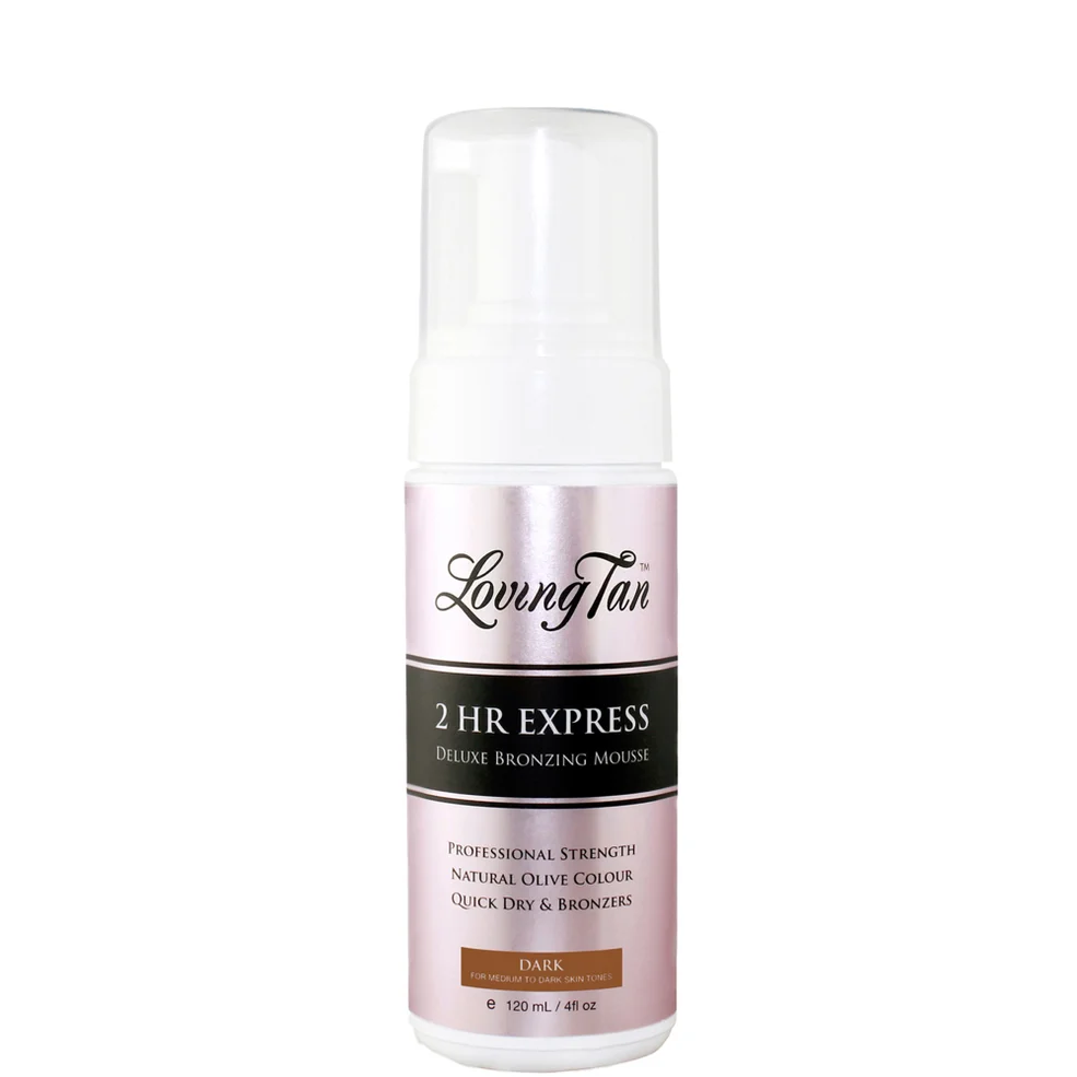 Loving Tan 2 HR Express Mousse 120ml - Dark Zdjęcie 1