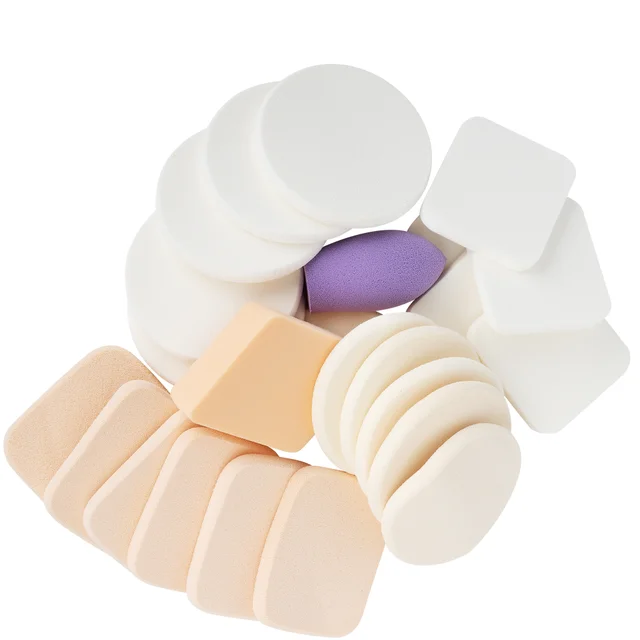 brushworks Assorted Make Up Sponges zestaw gąbek do makijażu