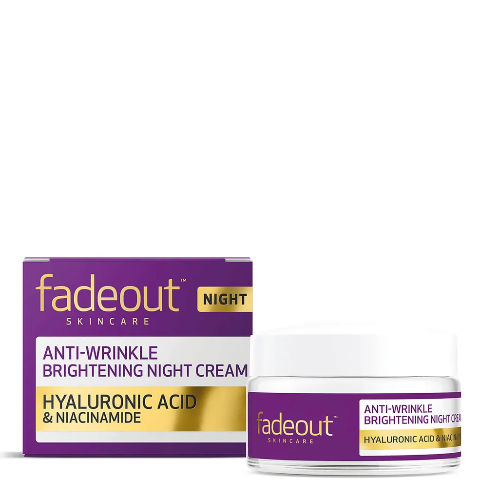 Fade Out ADVANCED + Age Protection Even Skin Tone Night Cream przeciwstarzeniowy krem nawilżający na noc Zdjęcie 1