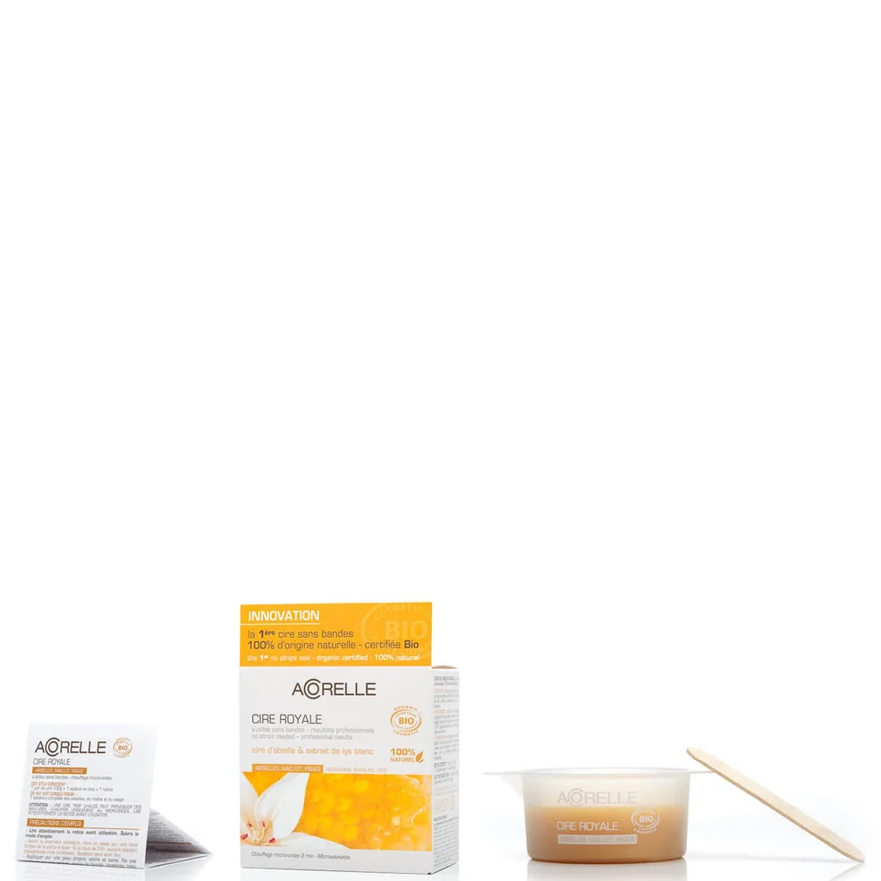 Acorelle Royal Wax Underarms, Bikini Line and Face Beeswax 100g Zdjęcie 1