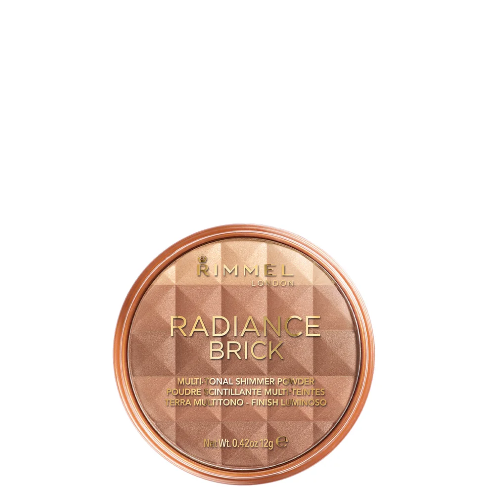 Rimmel Radiance Shimmer Brick puder rozświetlający 12 g – 02 Zdjęcie 1