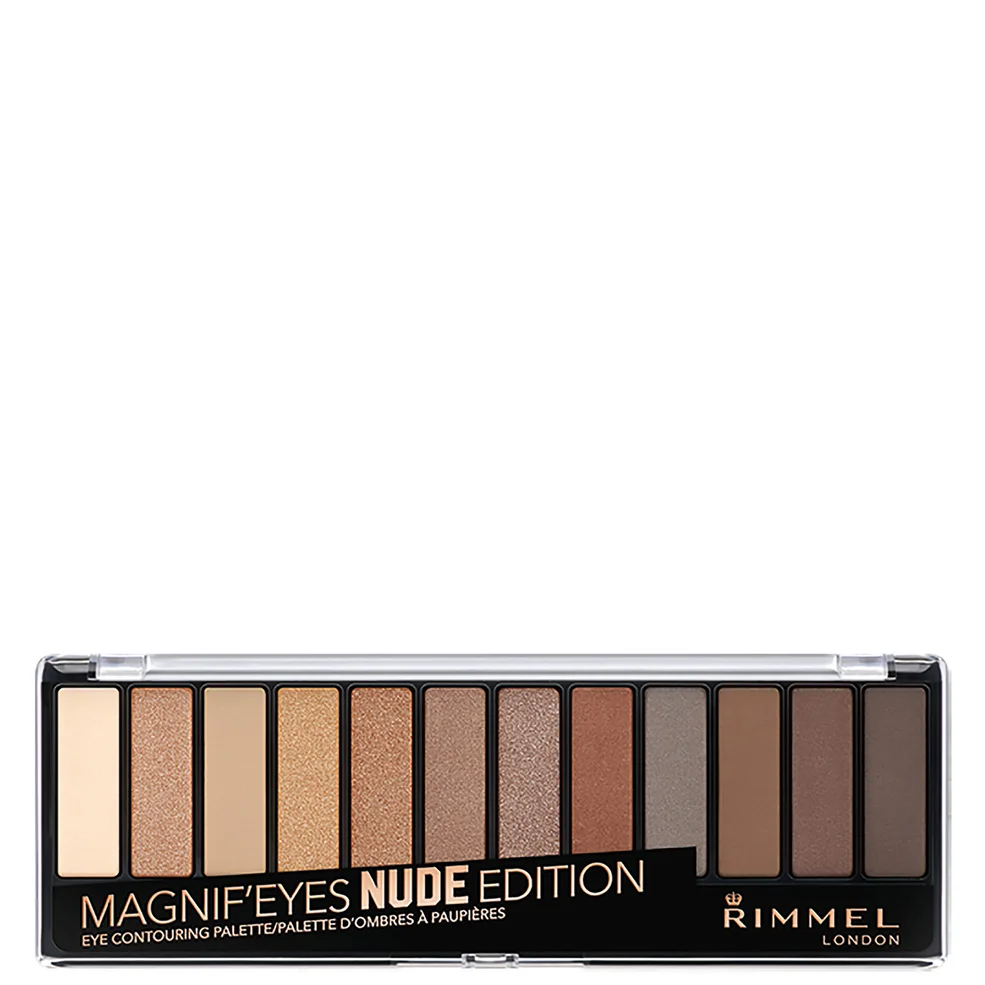 Rimmel 12 Pan Eyeshadow Palette paleta 12 cieni do powiek – Nude Edition 14 g Zdjęcie 1