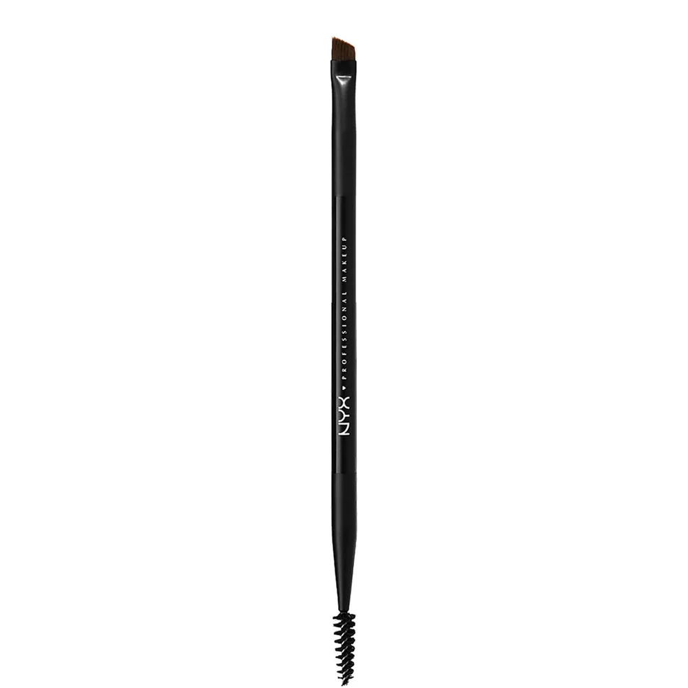 NYX Professional Makeup Pro Dual Brow Brush pędzelek i szczoteczka do brwi Zdjęcie 1
