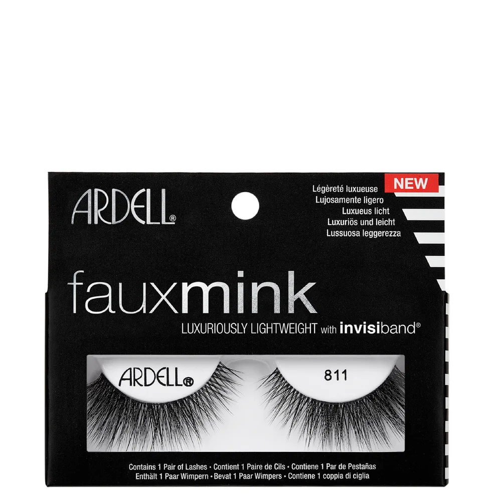 Ardell Faux Mink 811 Lashes - Black Zdjęcie 1