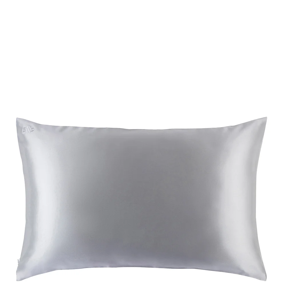 Slip Silk Pillowcase - Queen - Silver Zdjęcie 1