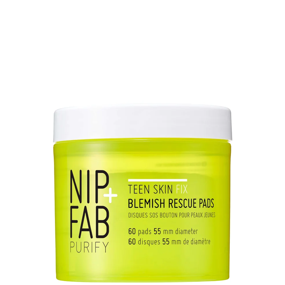 NIP+FAB Teen Skin Fix Breakout Rescue Pads płatki przeciw wypryskom 80 ml Zdjęcie 1
