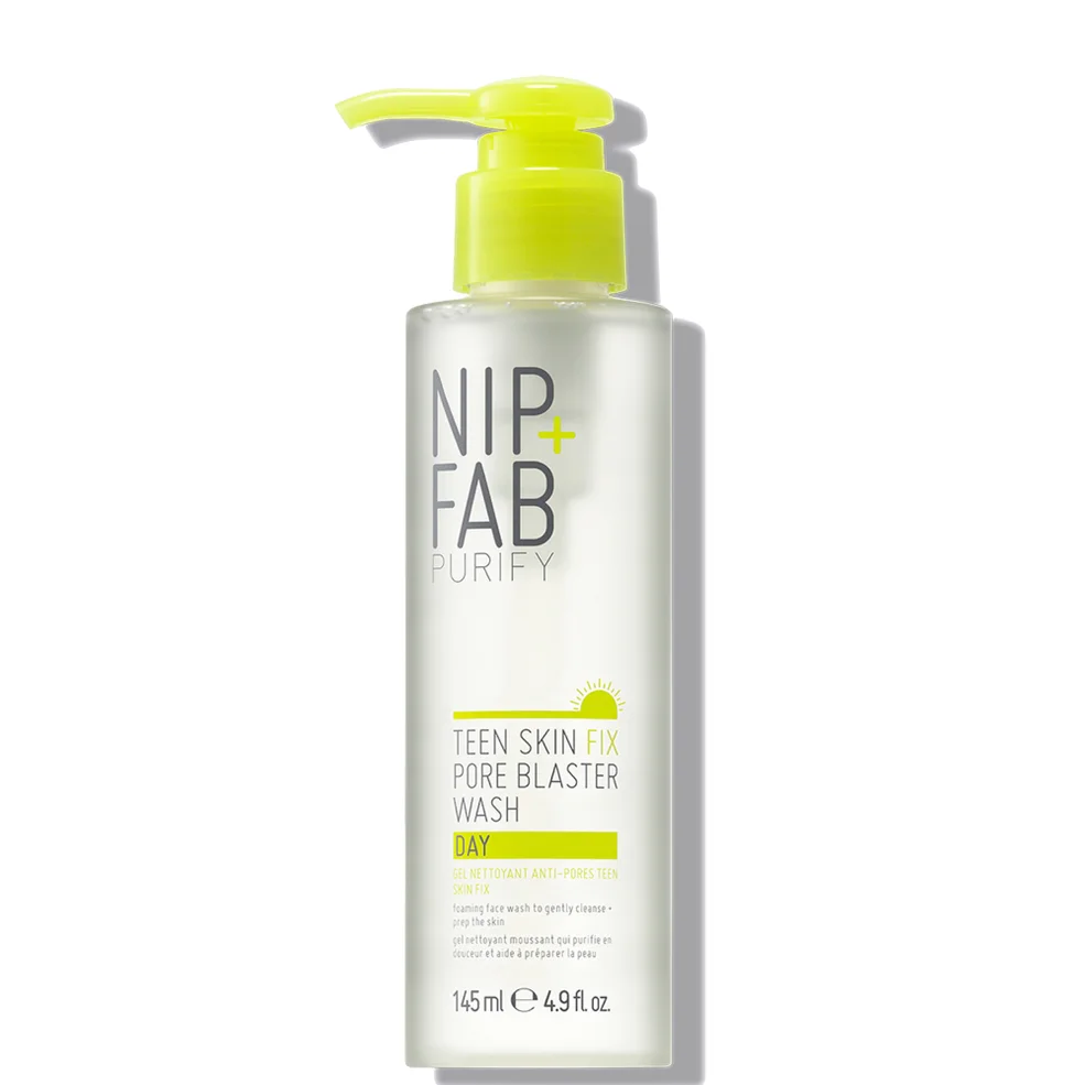 NIP+FAB Teen Skin Fix Pore Blaster Day Wash płyn do mycia twarzy na dzień 145 ml Zdjęcie 1