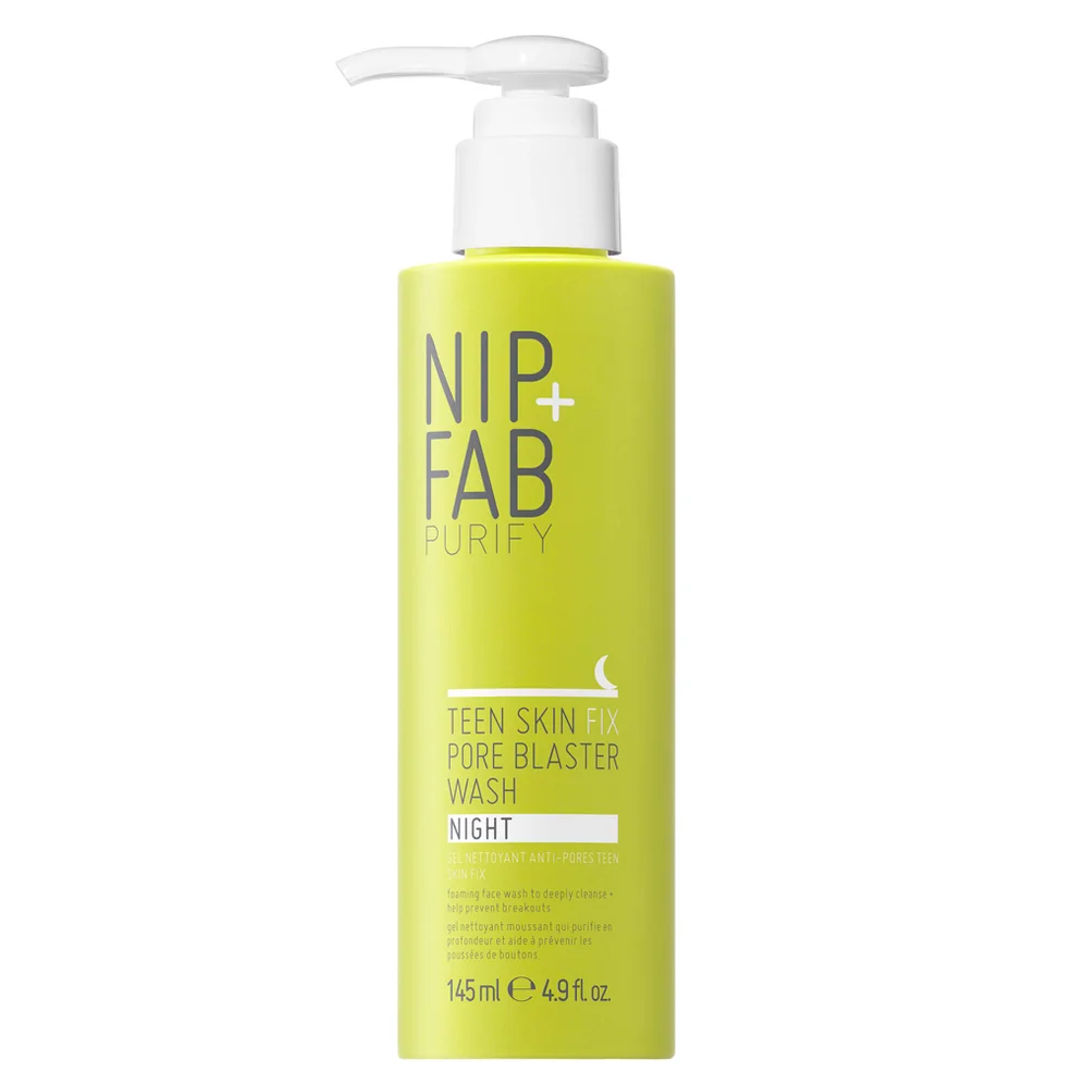 NIP+FAB Teen Skin Fix Pore Blaster Day Wash płyn do mycia twarzy na noc 145 ml Zdjęcie 1