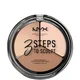NYX Professional Makeup 3 Steps to Sculpt Face Sculpting Palette paleta do konturowania twarzy – Fair