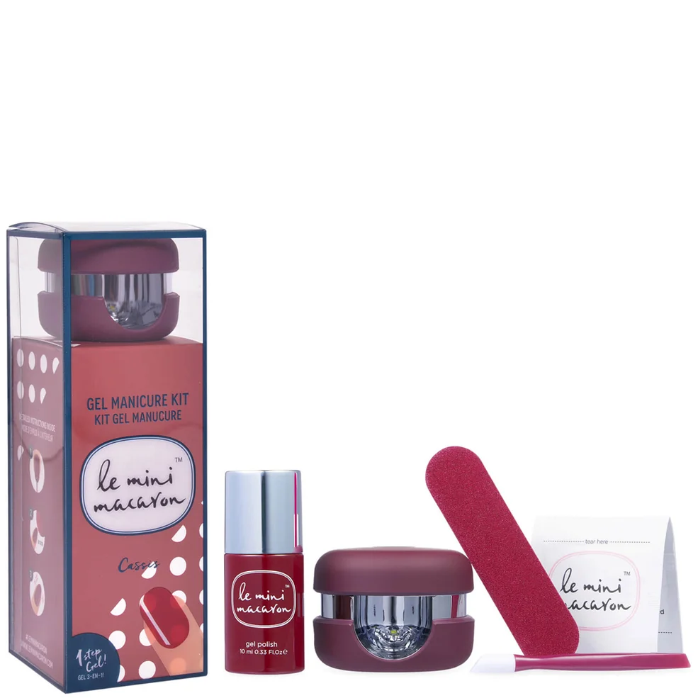 Le Mini Macaron Gel Manicure Kit - Cassis Zdjęcie 1