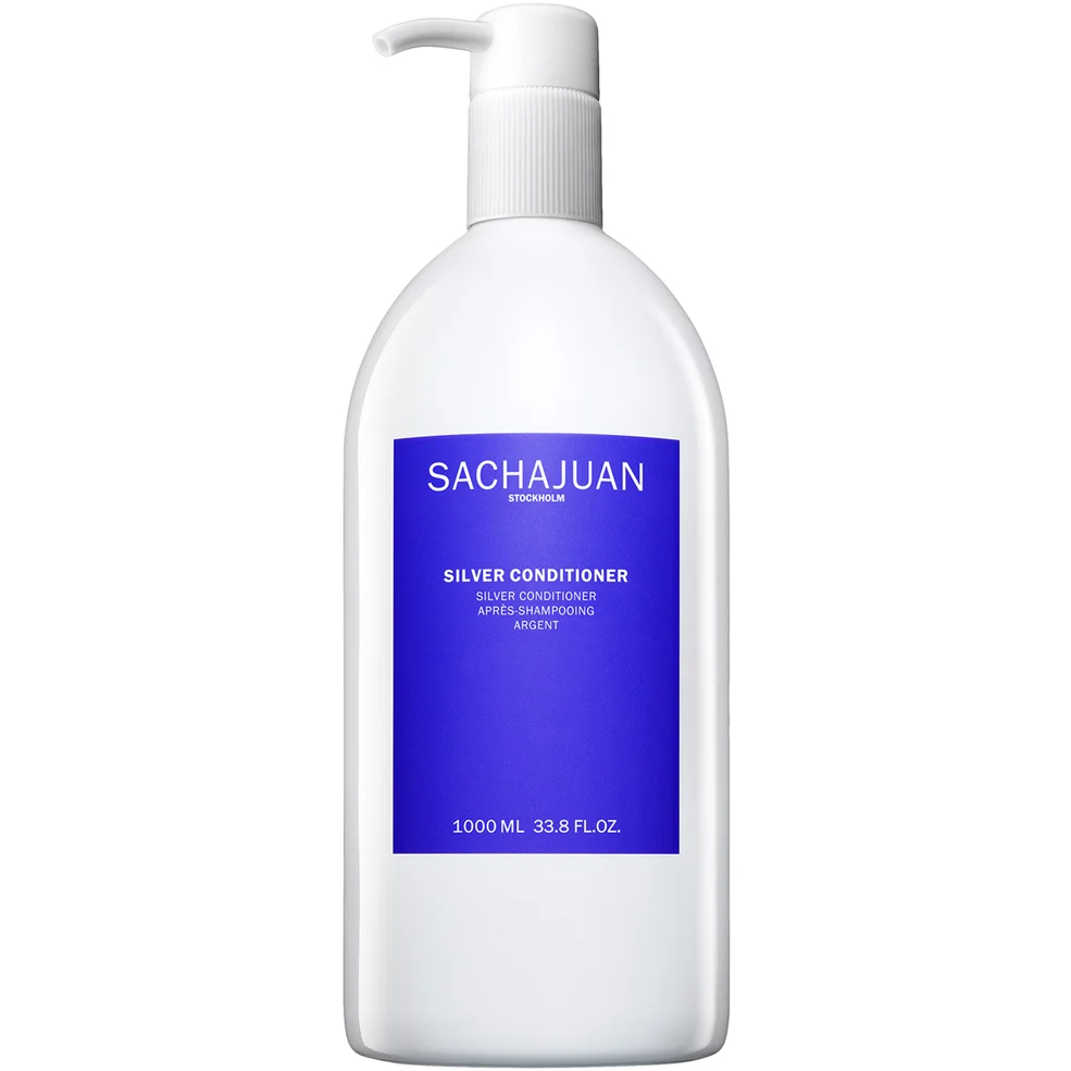 Sachajuan Silver Conditioner odżywka do włosów blond i siwych 1000 ml Zdjęcie 1