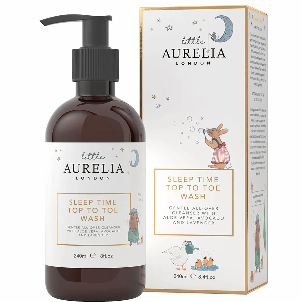 Little Aurelia from Aurelia Probiotic Skincare Sleep Time Top to Toe Wash płyn do mycia dla dzieci i niemowląt 240 ml Zdjęcie 1