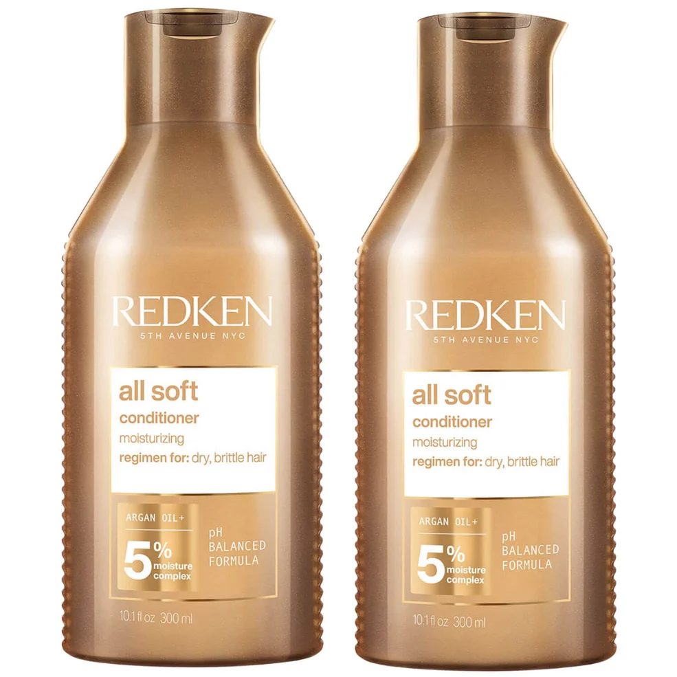 Redken All Soft Conditioner Duo odżywka do włosów - zestaw 2 sztuk (2 x 250 ml) Zdjęcie 1