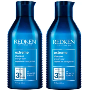 Redken Extreme Shampoo Duo szampon do włosów - zestaw 2 sztuk (2 x 300 ml) - Size 2 x 300ml