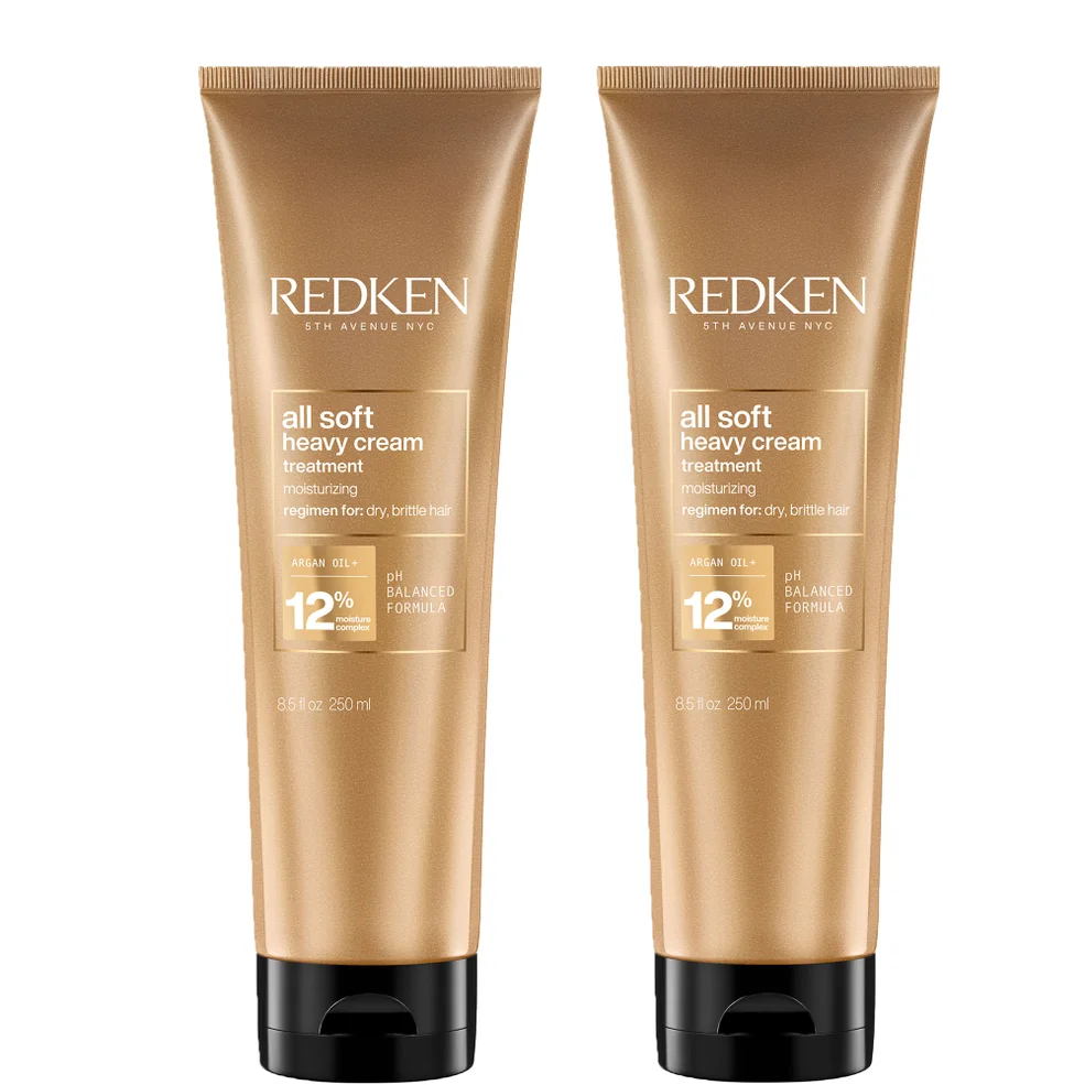 Redken All Soft Heavy Cream Duo maska do włosów (2 x 250 ml) Zdjęcie 1