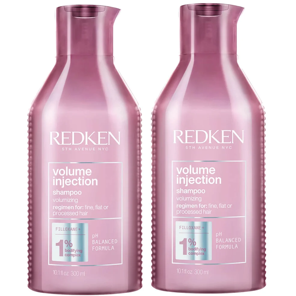Redken High Rise Volume Lifting Shampoo Duo szampon zwiększający objętość włosów - zestaw 2 sztuk (2 x 300 ml) Zdjęcie 1