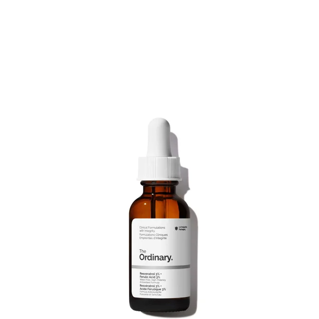 The Ordinary Resveratrol Serum 3% + Ferulic Acid 3% serum z resweratrolem i kwasem ferulowym 30 ml