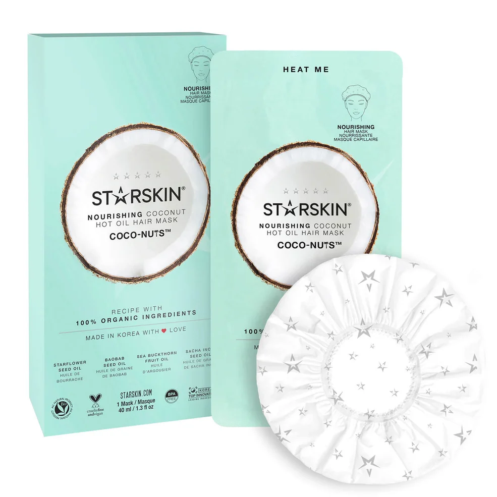 STARSKIN Coco-Nuts Nourishing Hot Oil Hair Mask odżywcza maseczka na włosy z gorącym olejkiem Zdjęcie 1