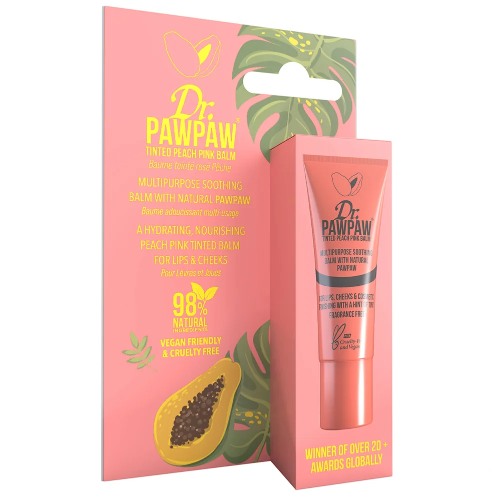 Dr. PAWPAW Peach Pink balsam do ust i policzków 10 ml Zdjęcie 1