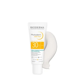 Bioderma Photoderm Anti-Blemish Sunscreen przeciwsłoneczny preparat przeciw wypryskom SPF30 40 ml - undefined undefined