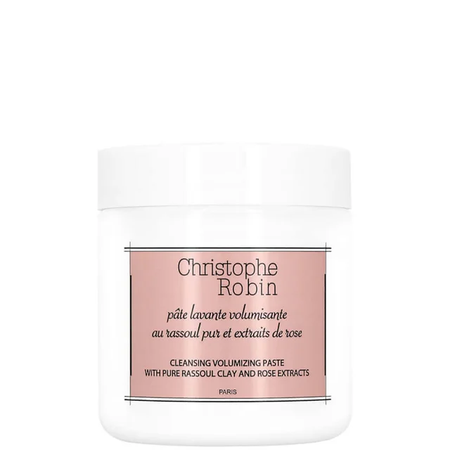 Christophe Robin Cleansing Volumizing Paste with Pure Rassoul Clay and Rose Extracts pasta zwiększająca objętość 75 ml