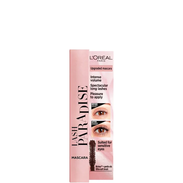 L’Oréal Castor Oil-Enriched Paradise Volumising Mascara nadający objętość tusz do rzęs z olejkiem rycynowym – czarny 6,4 ml