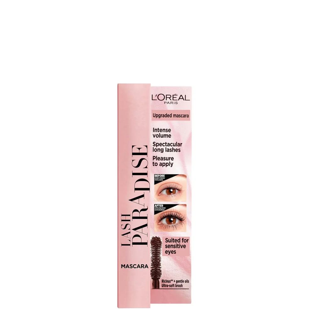 L’Oréal Castor Oil-Enriched Paradise Volumising Mascara nadający objętość tusz do rzęs z olejkiem rycynowym – czarny 6,4 ml Zdjęcie 1
