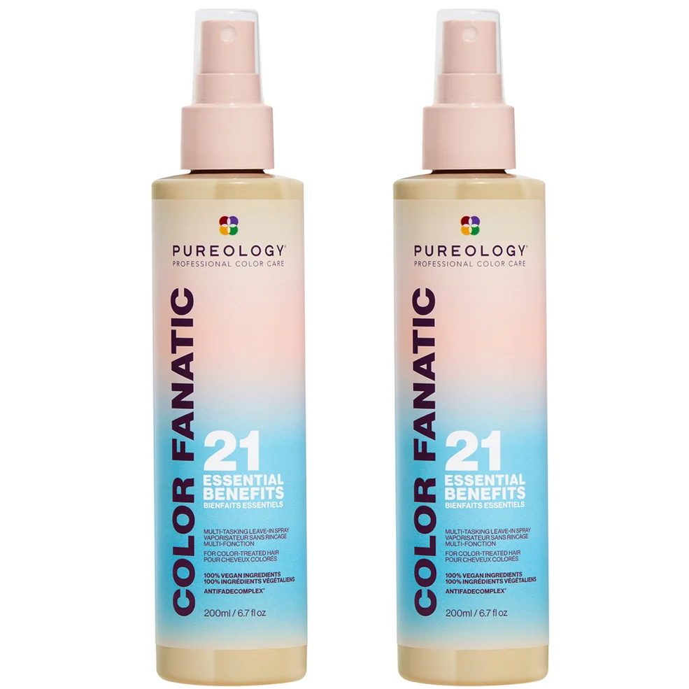 Pureology Colour Fanatic Spray Duo spray do włosów 2 szt. 200 ml Zdjęcie 1
