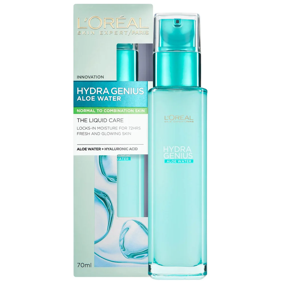 L'Oréal Paris Hydra Genius Liquid Care Moisturiser Combination Skin produkt nawilżający w płynie do skóry mieszanej 70 ml Zdjęcie 1