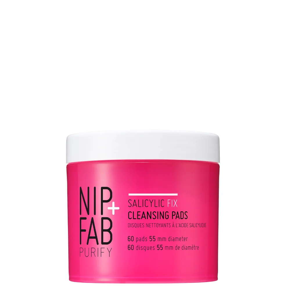 NIP+FAB Teen Skin Fix Salicylic Acid Night Pads płatki kosmetyczne z kwasem salicylowym na noc 80 ml Zdjęcie 1