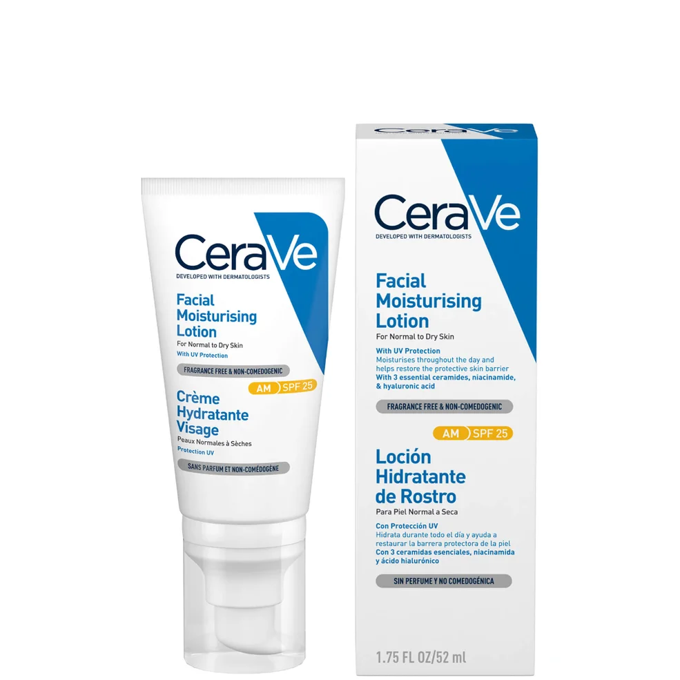 CeraVe Facial Moisturising Lotion SPF 25 nawilżający balsam do twarzy z filtrem SPF 25 (52 ml) Zdjęcie 1