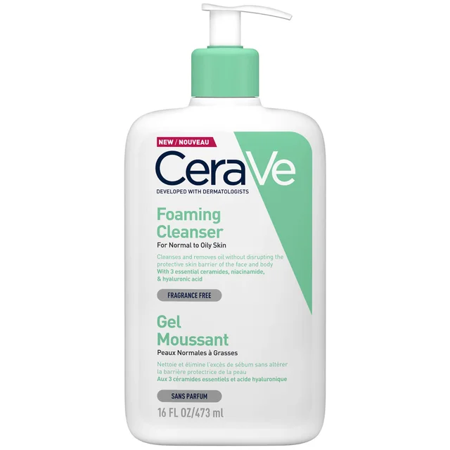 CeraVe Foaming Facial Cleanser pianka oczyszczająca do twarzy 473 ml