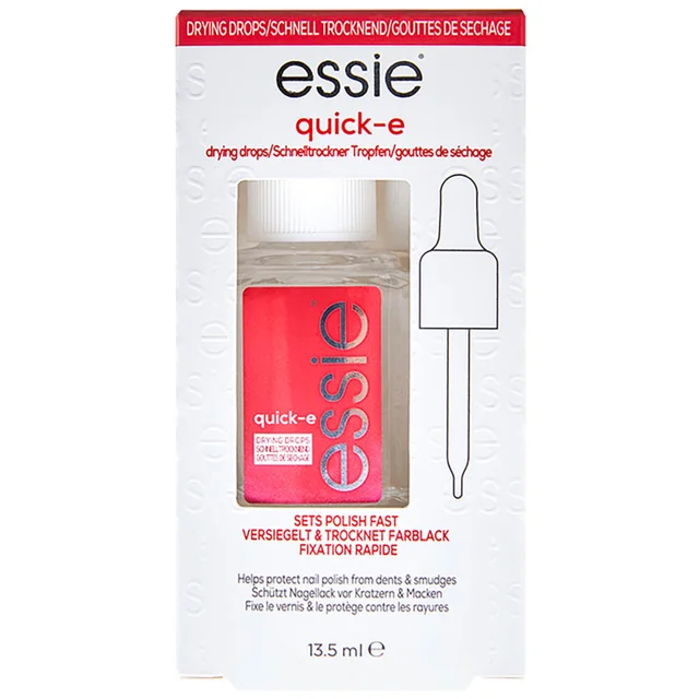 essie Nail Care Quick Drying Drops Nail Polish Treatment płyn przyspieszający schnięcie lakieru do paznokci
