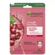 Garnier Ultralift Anti Ageing Radiance Boosting Face Sheet Mask przeciwstarzeniowa maseczka w płachcie na twarz 32 g