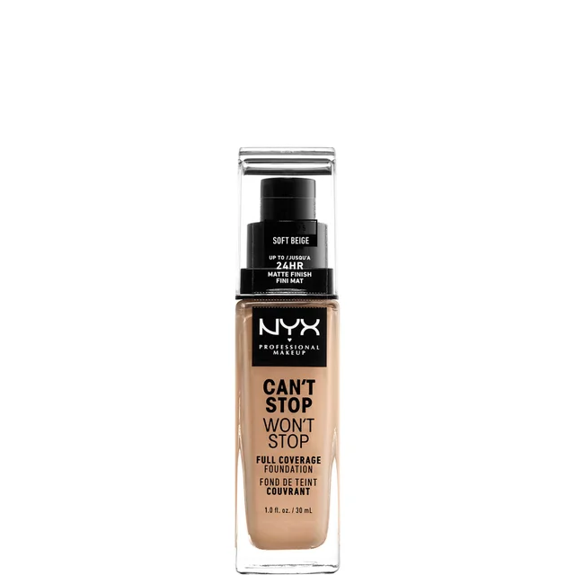 NYX Professional Makeup Can't Stop Won't Stop 24 Hour Foundation podkład 24 h (różne odcienie)