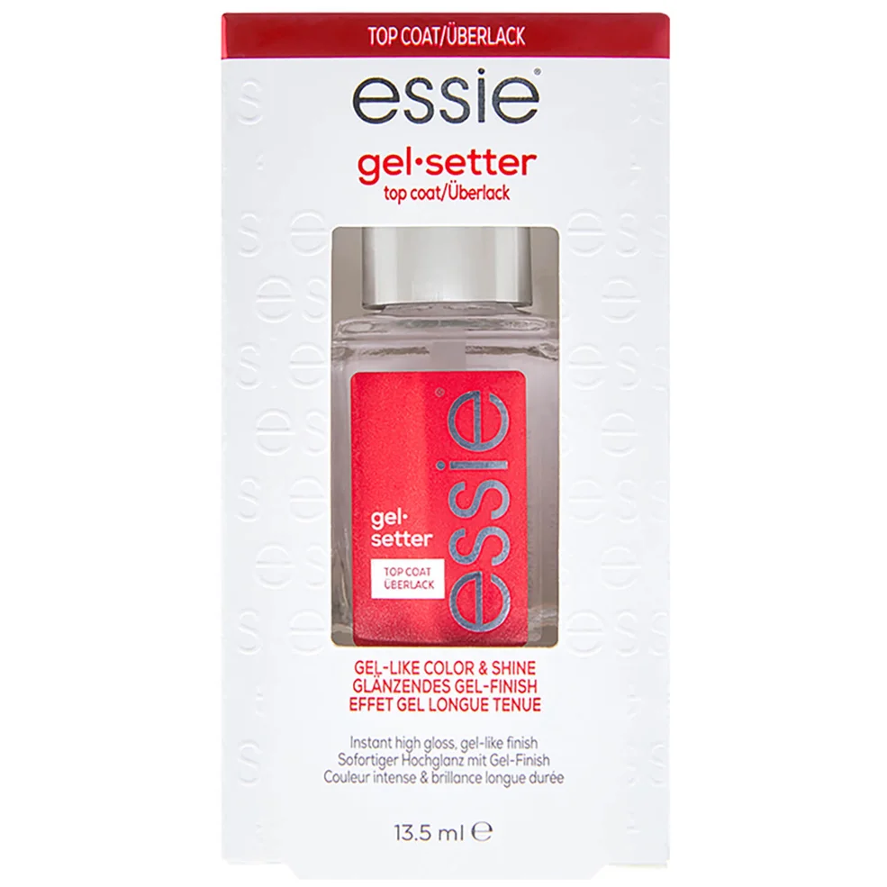 essie Nail Care Gel Setter Nail Polish Top Coat lakier nawierzchniowy do paznokci Zdjęcie 1
