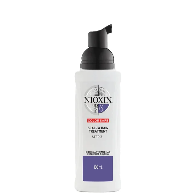 NIOXIN 3-Part System 6 Scalp and Hair Treatment kuracja do włosów po zabiegach z postępującym przerzedzeniem 100 ml