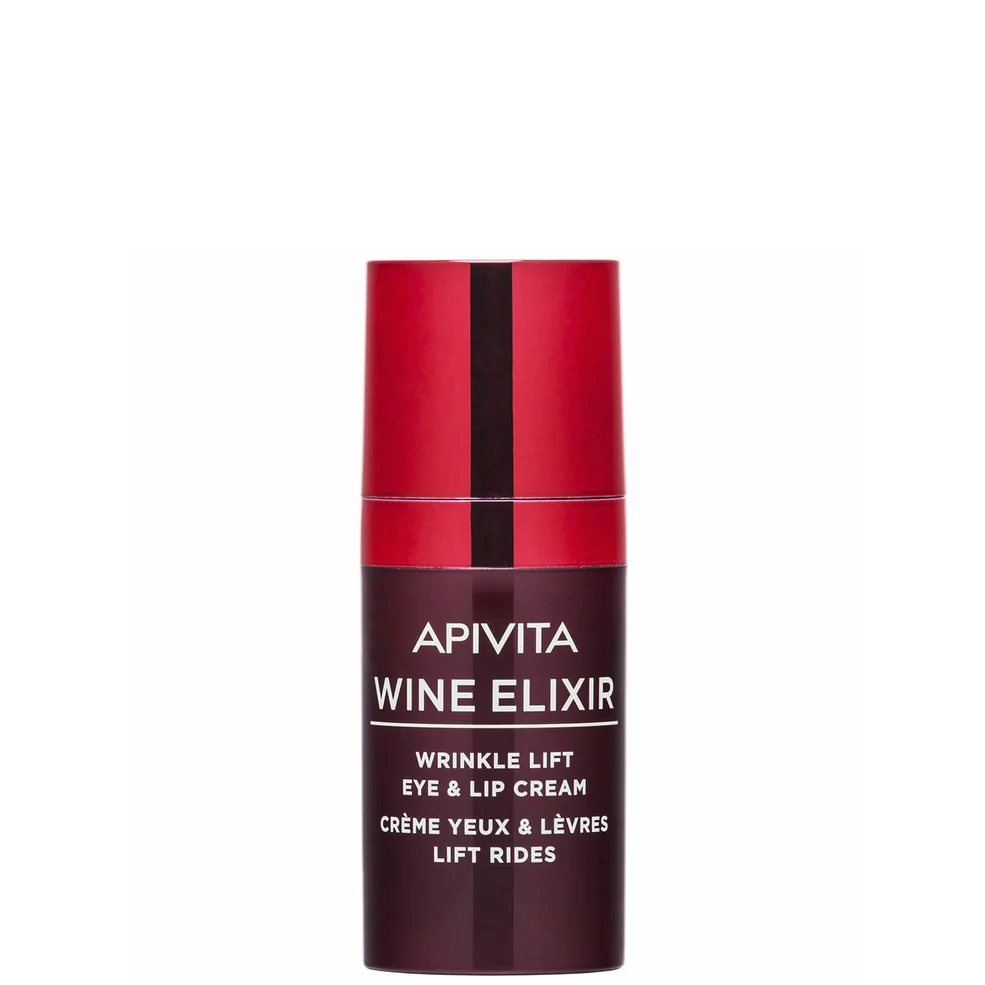 APIVITA Wine Elixir Wrinkle Lift Eye & Lip Cream krem przeciwzmarszczkowy do okolic oczu i ust 15 ml Zdjęcie 1