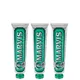 Marvis Classic Strong Mint Toothpaste Bundle pasta do zębów (3 x 85 ml)